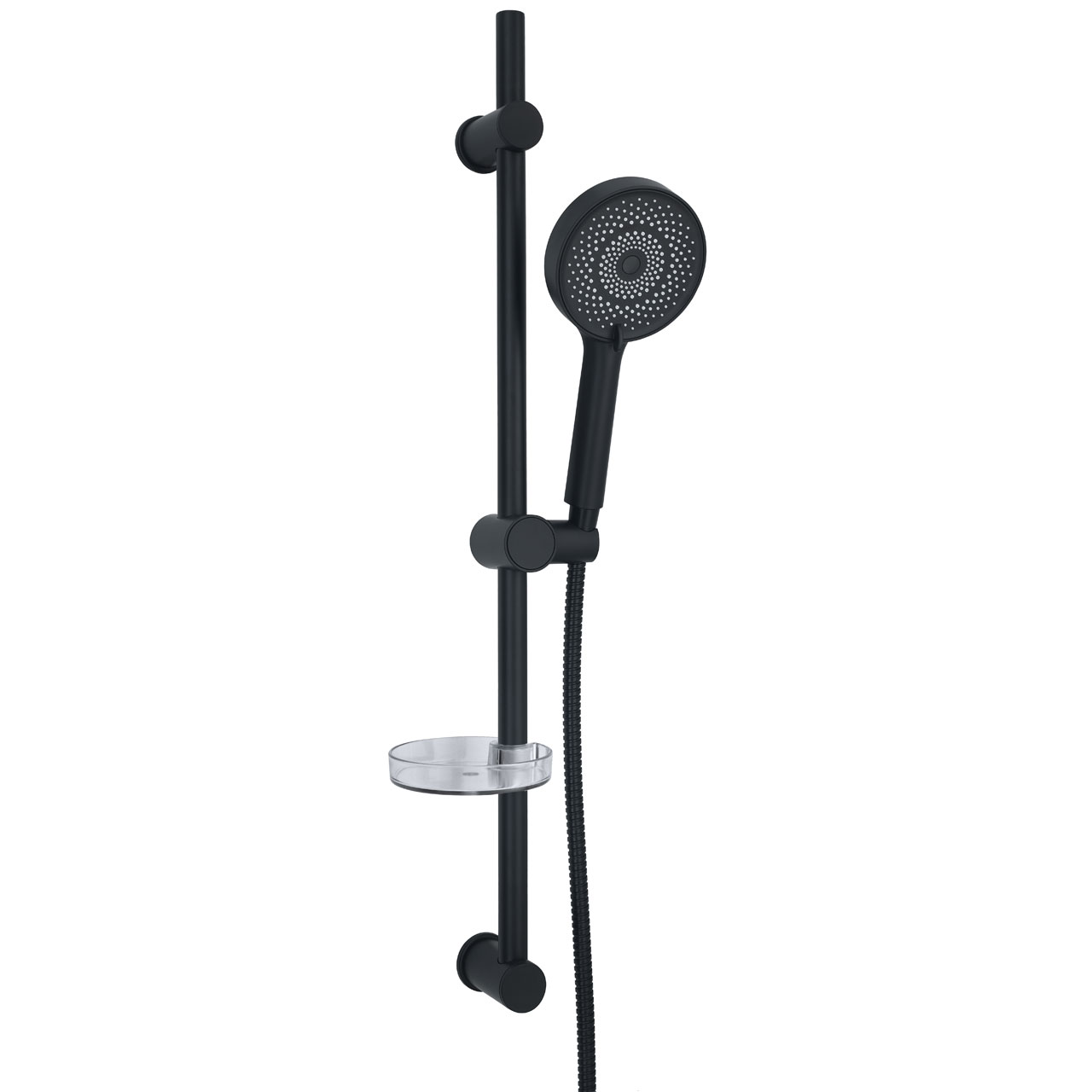 EuroFlux shower set (black)