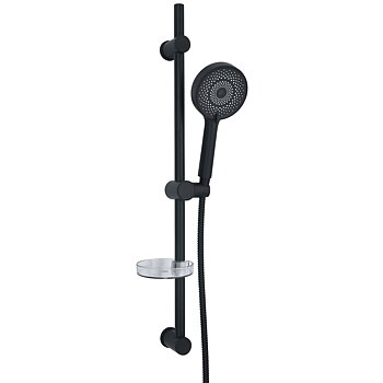EuroFlux shower set (black)