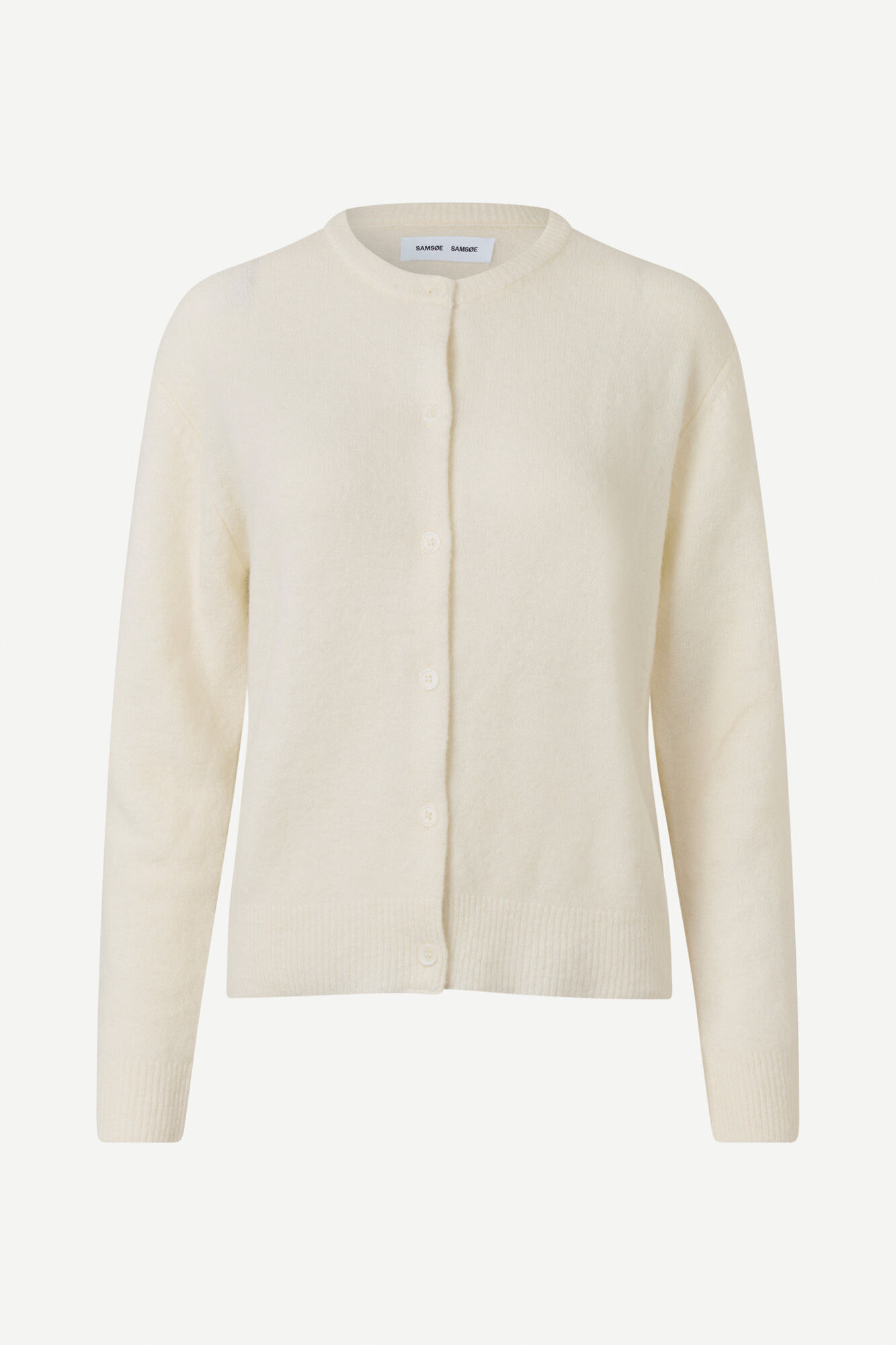 Samsoe Samsoe Nor Short Cardigan Clear Cream