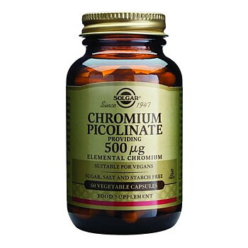 Chromium Picolinate 500ug, 60 cap Solgar
