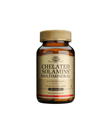 Solamins (Chelated Multi Minerals), 90 tabl Solgar