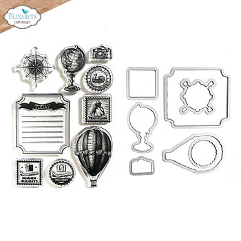 Elizabeth - Around the world - Stamp and Die set