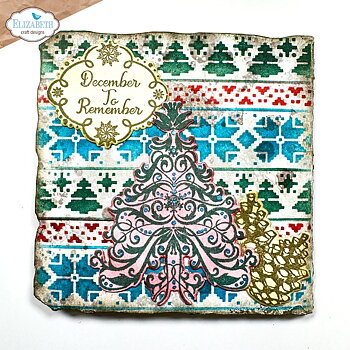 Elizabeth - December Romance - Stamp and Die set