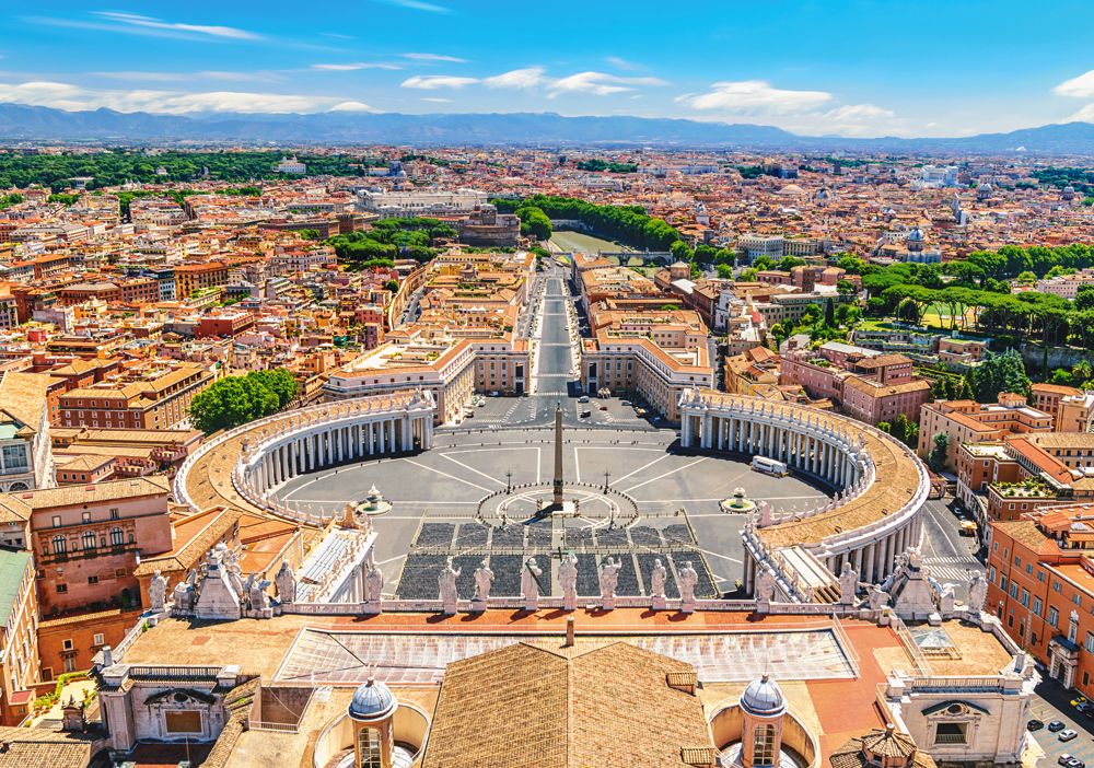 View from the Vatican, 500-bitarspussel (B-53964)