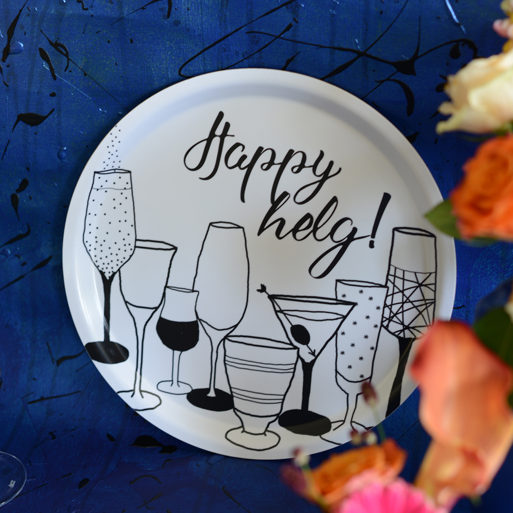 tray HAPPY HELG! 31 cm - 3