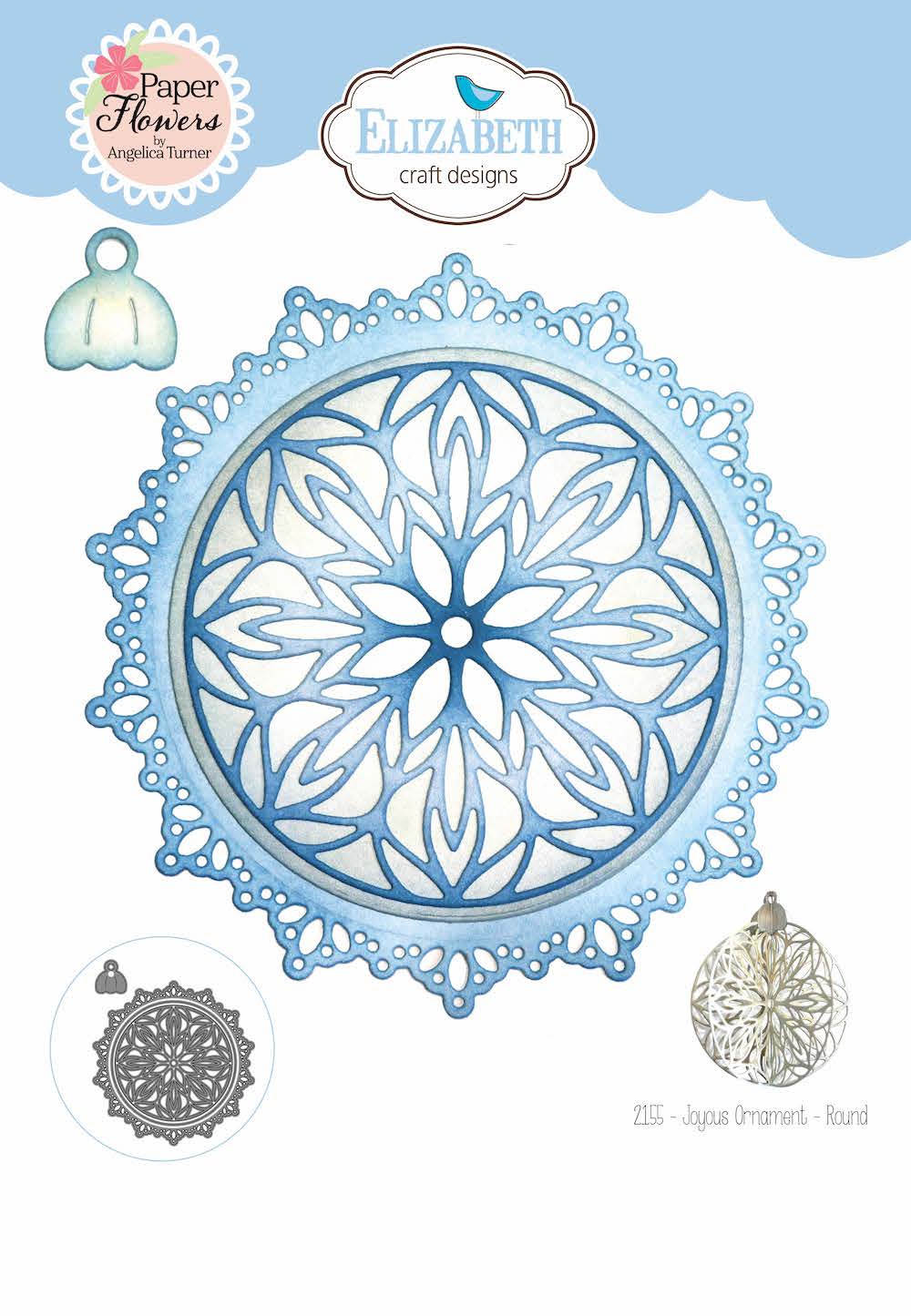 Elizabeth - Joyous Ornament - Round
