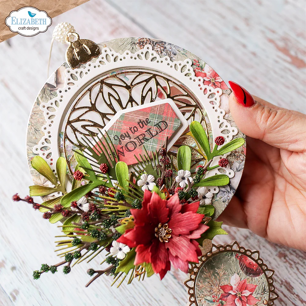 Elizabeth - Joyous Ornament - Round - 3