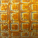Gunnar Nylund (1959) Brown Vase with Square Relief 25 cm