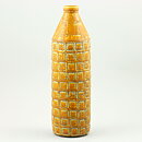 Gunnar Nylund (1959) Brown Vase with Square Relief 25 cm