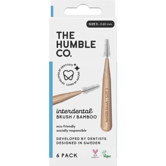 The Humble Co.  Mellanrumsborste 0.60mm 6st