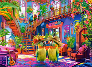 Parrots in Paradise, 200-bitarspussel (B-222308)