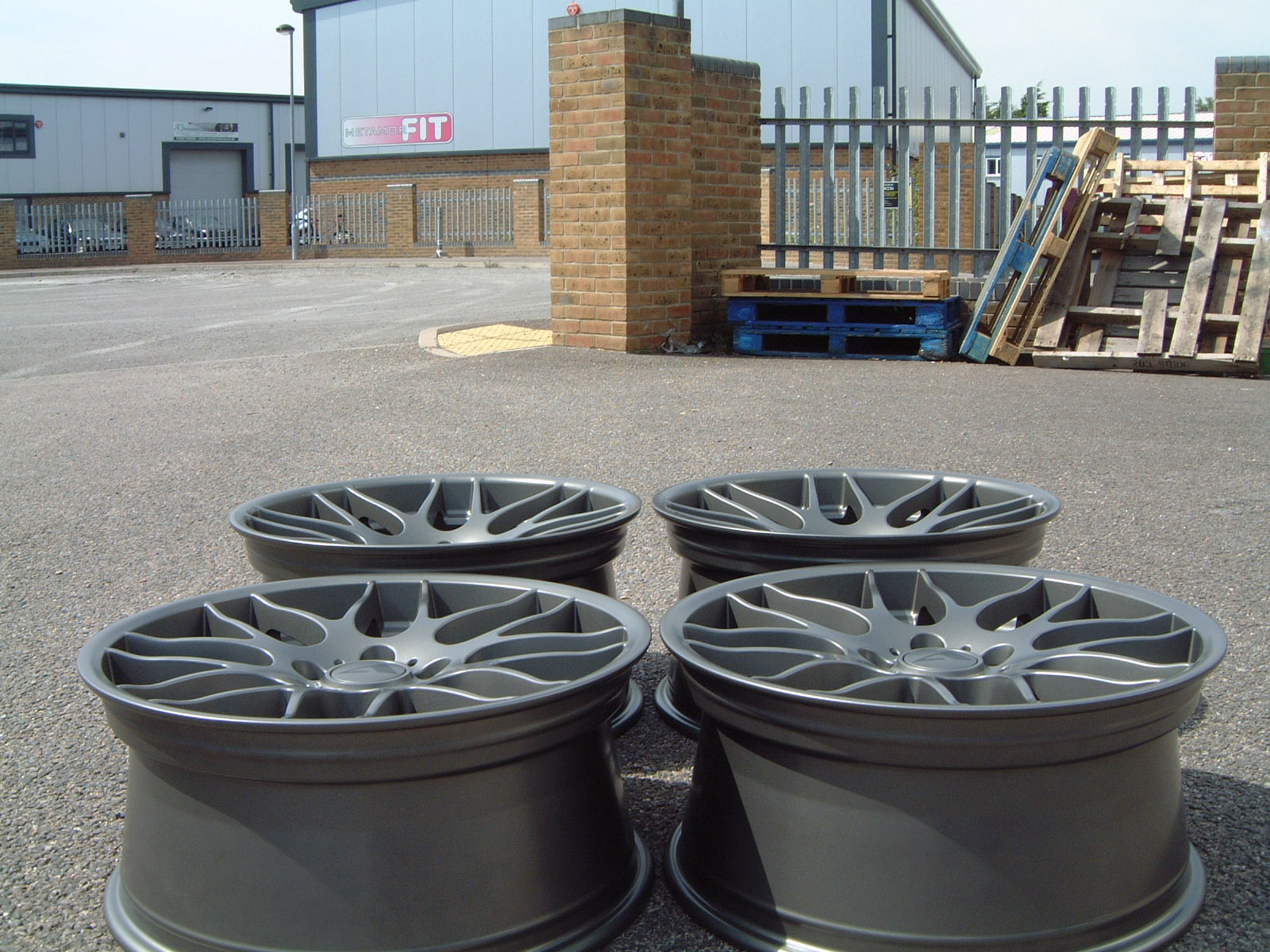 19" Atomic CSL Matt gunmetal 5x120 - 3