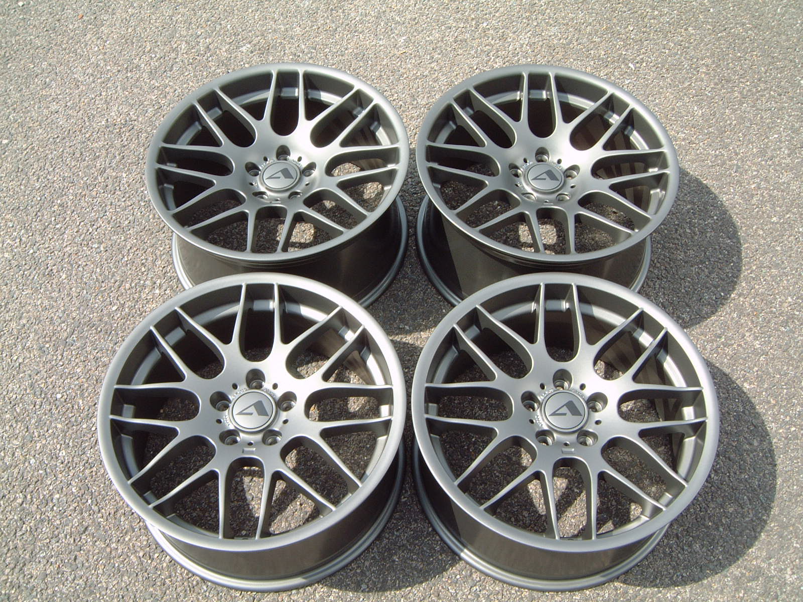 19" Atomic CSL Matt gunmetal 5x120
