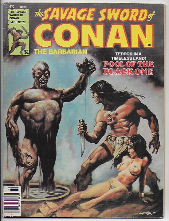Savage Sword of Conan # 22 FN