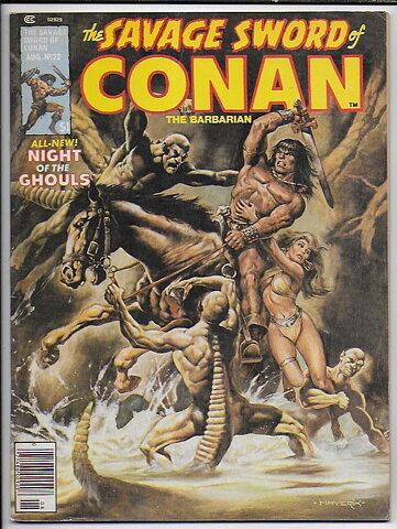 Savage Sword of Conan # 32 FN