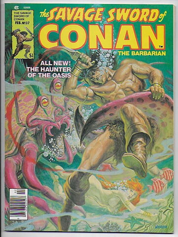 Savage Sword of Conan # 37 VF/NM