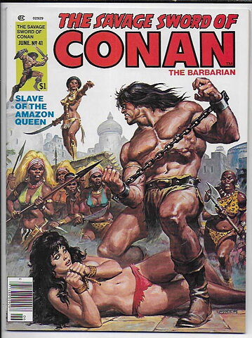 Savage Sword of Conan # 41 NM-