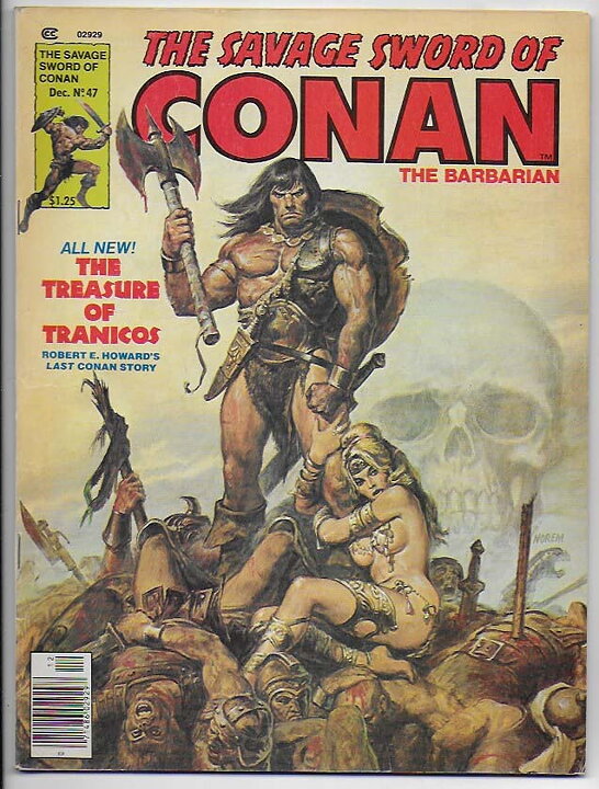 Savage Sword of Conan # 47 VF-