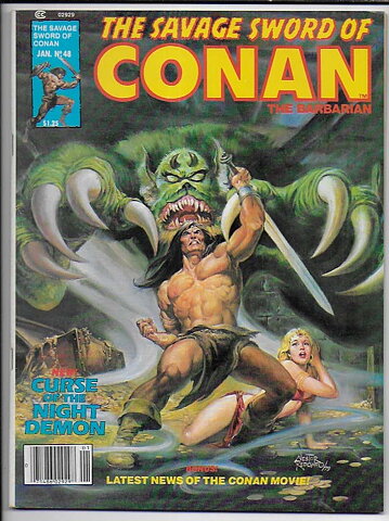 Savage Sword of Conan # 48 VF/NM