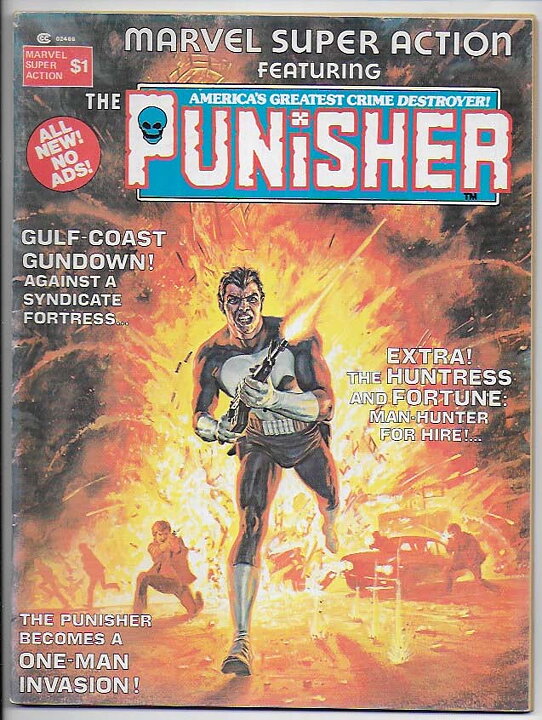 Marvel Super Action # 1 FN- Punisher