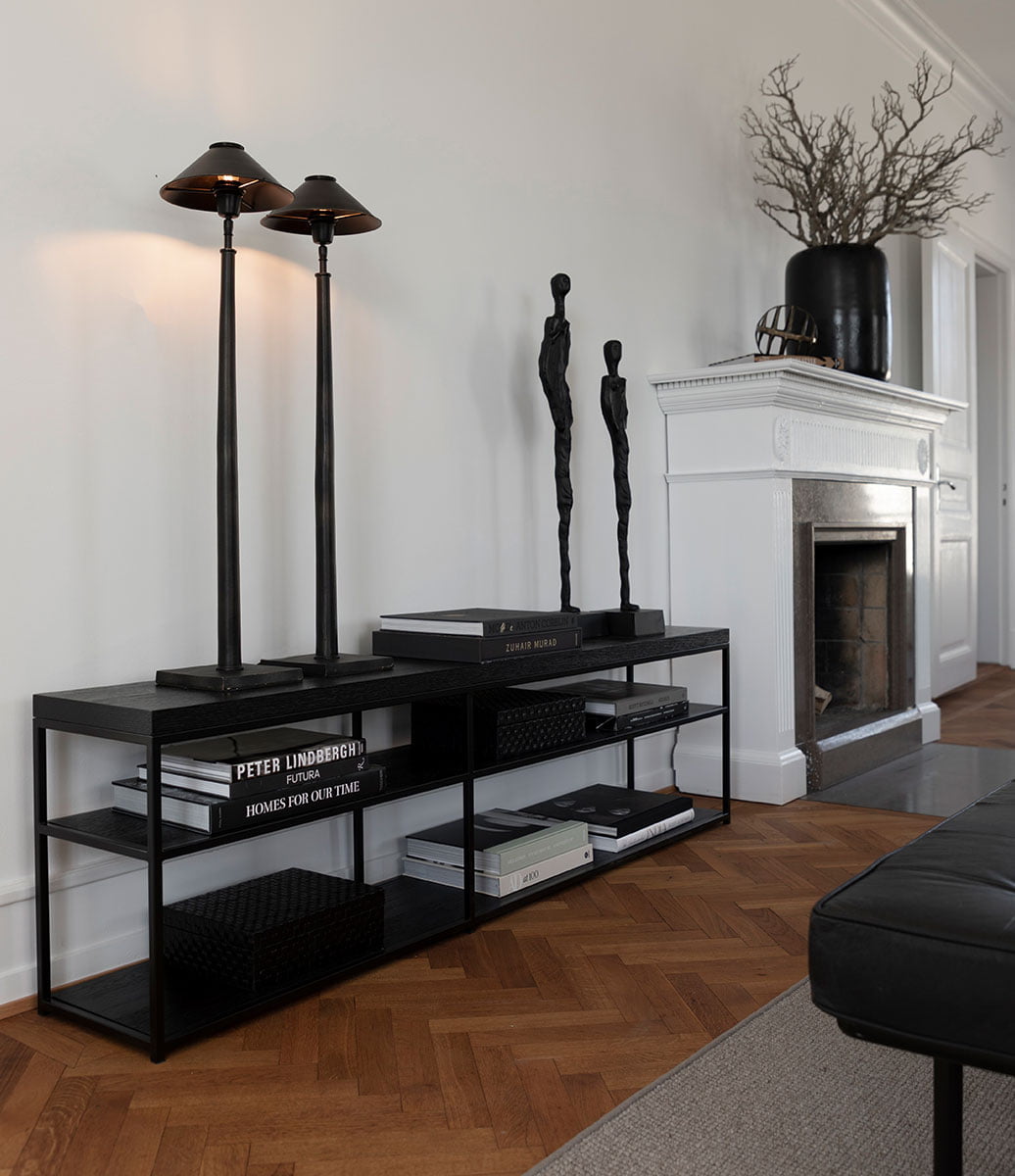 Lampa / Antik Brons / H :83cm - 3