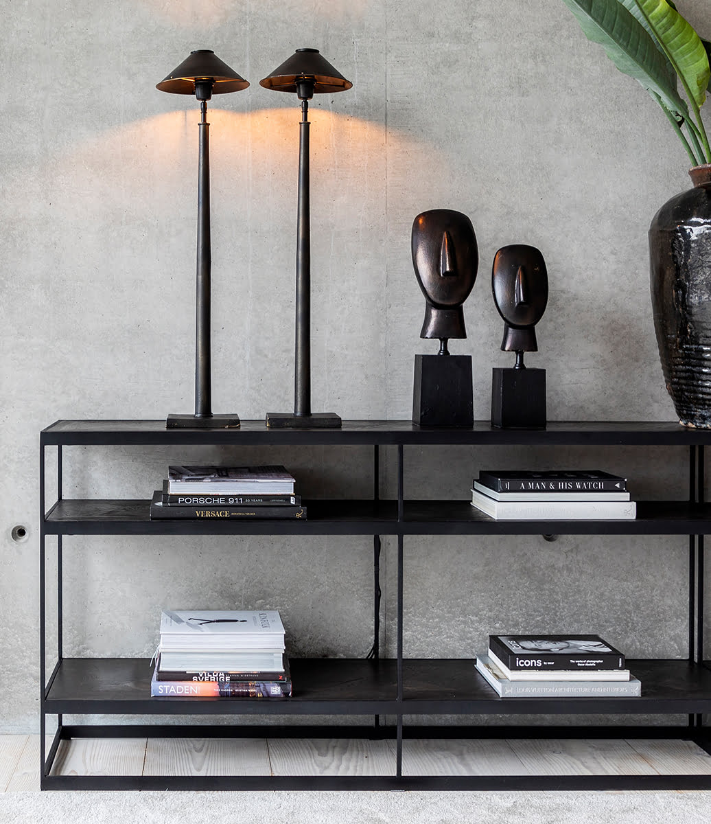 Lampa / Antik Brons / H :83cm