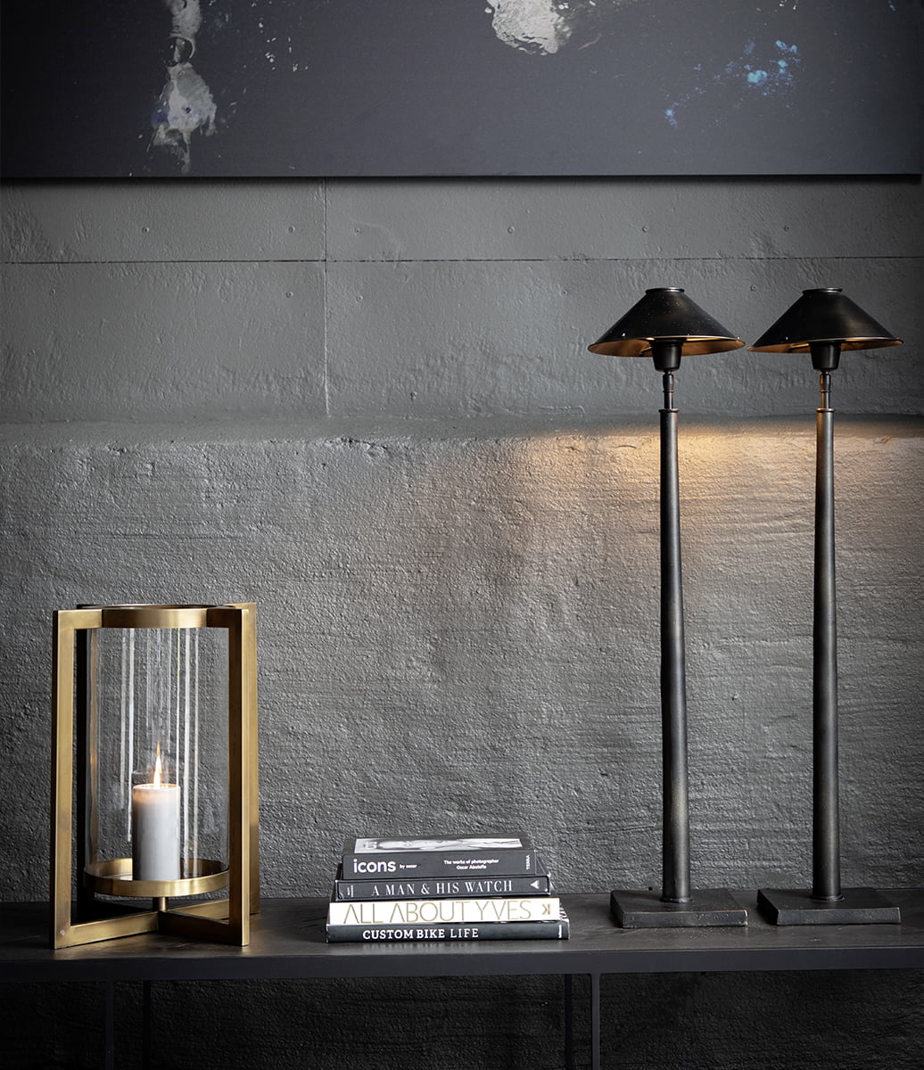 Lampa / Antik Brons / H :83cm - 4