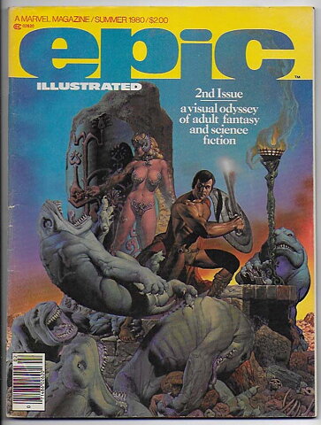 Epic Illustrated # 2 VG