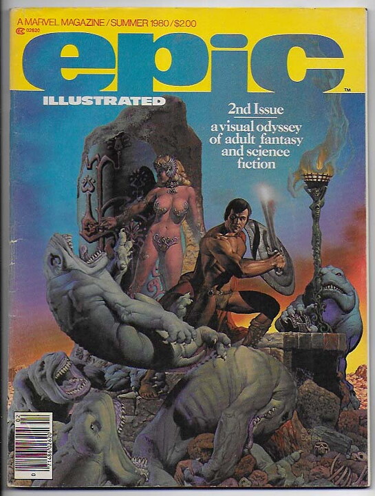 Epic Illustrated # 2 VG