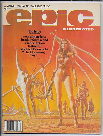 Epic Illustrated # 3 VF/NM 1st Dreadstar