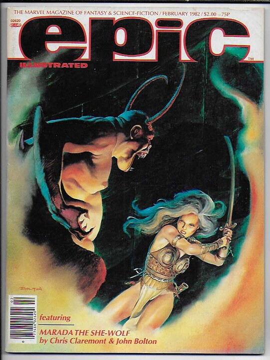 Epic Illustrated # 10 VF