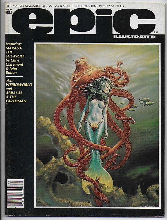 Epic Illustrated # 12 VF/NM