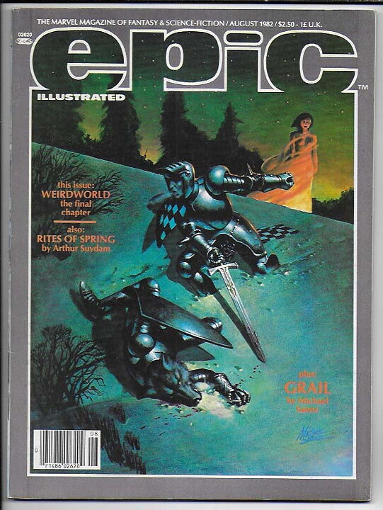 Epic Illustrated # 13 VF+