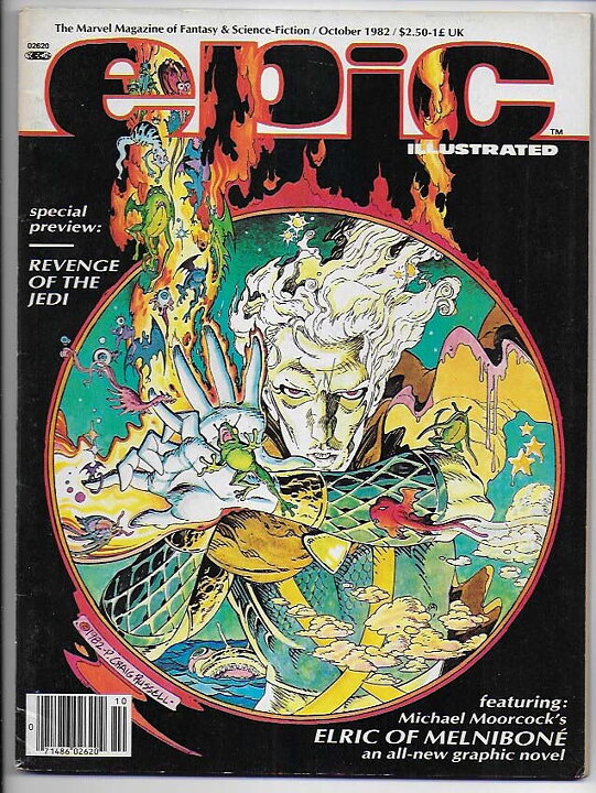 Epic Illustrated # 14 VF Star Wars Revenge of The Jedi