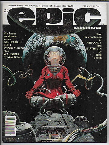 Epic Illustrated # 17 VF+