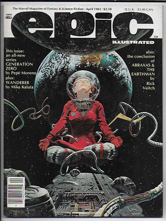 Epic Illustrated # 17 VF+