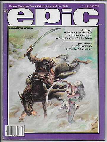 Epic Illustrated # 23 VG/FN