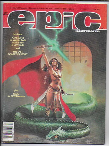 Epic Illustrated # 27 VF+