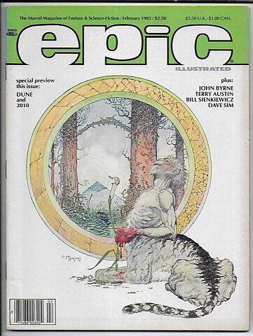 Epic Illustrated # 28 FN/VF