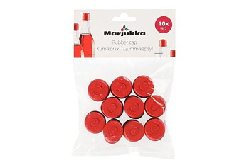 Flaskkorkar, gummi, nr. 3 10 st.