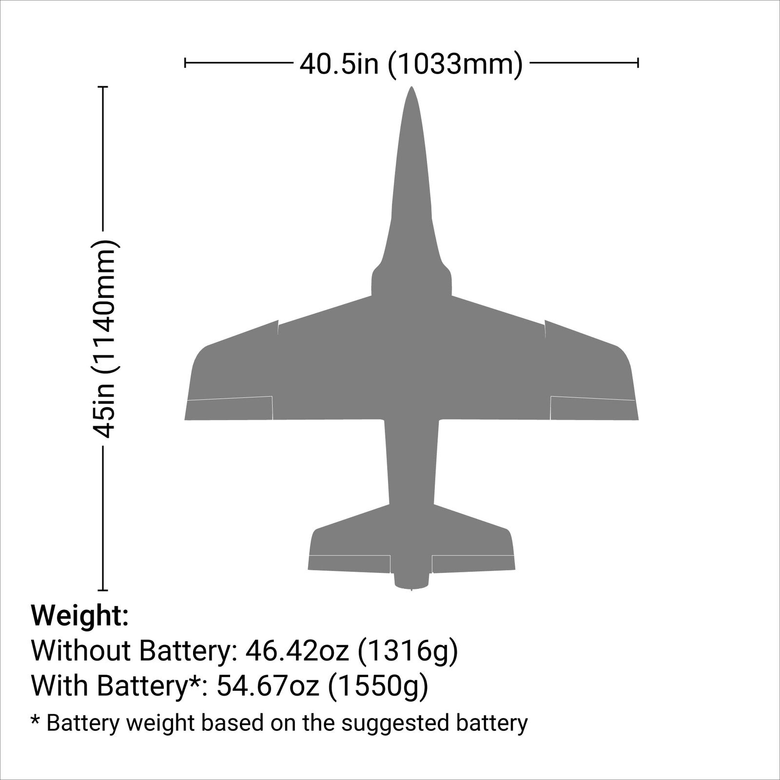 E-flite Habu STS 70mm EDF Jet RTF Basic Smart Trainer with SAFE - 28