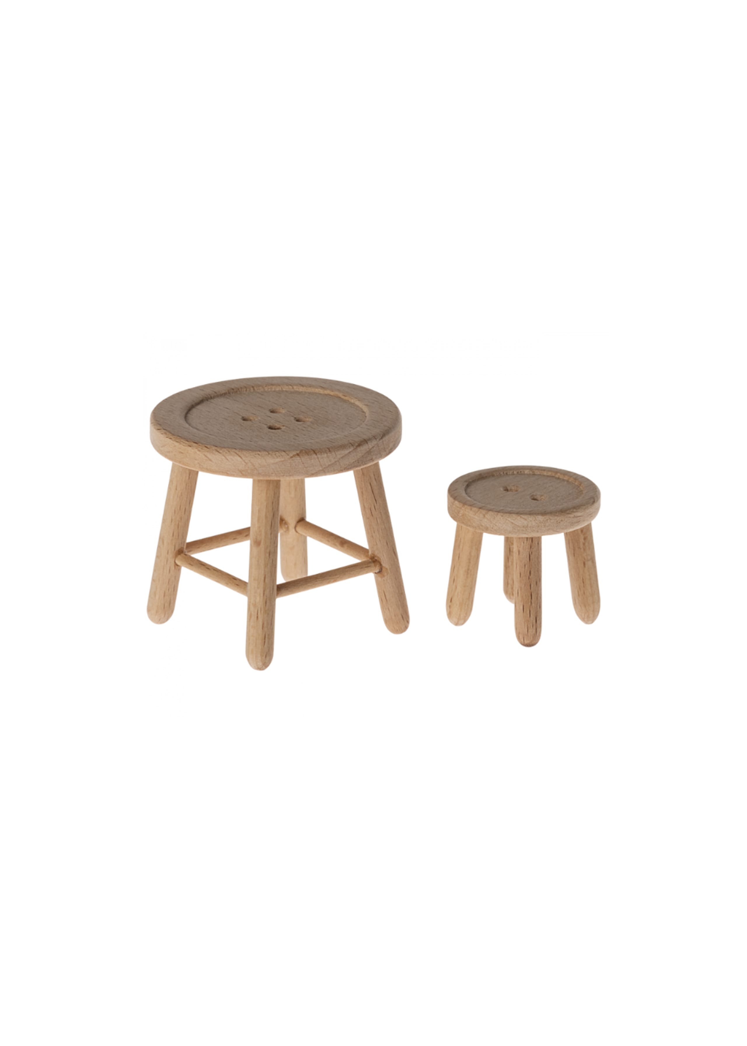 Table and Stool set, Mouse - Maileg