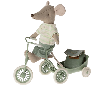 Tricycle Mouse, Big Brother - Maileg