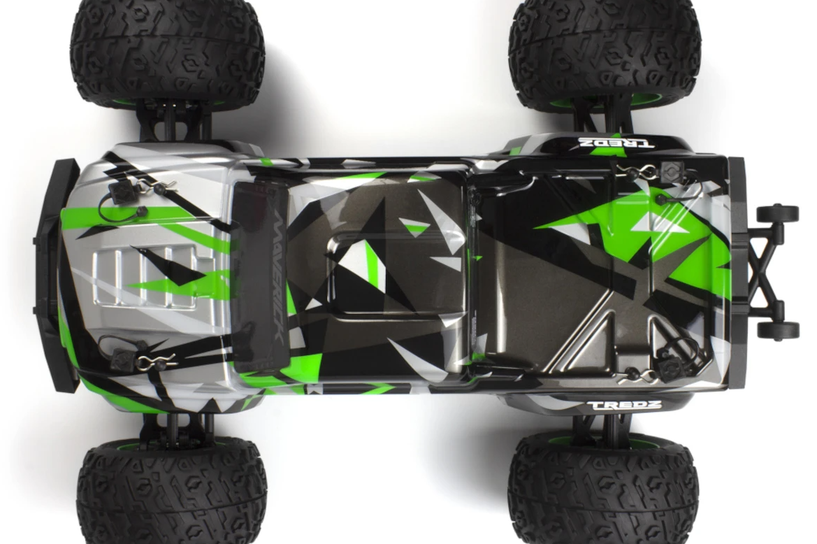 Maverick RC MV150406 Quantum2 MT Flux 1/10th Monster Truck - Green - 5