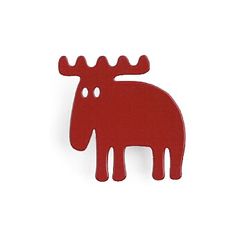 Magnet Moose, red