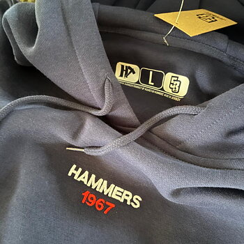 Hoodie Hammers 1967 Navy