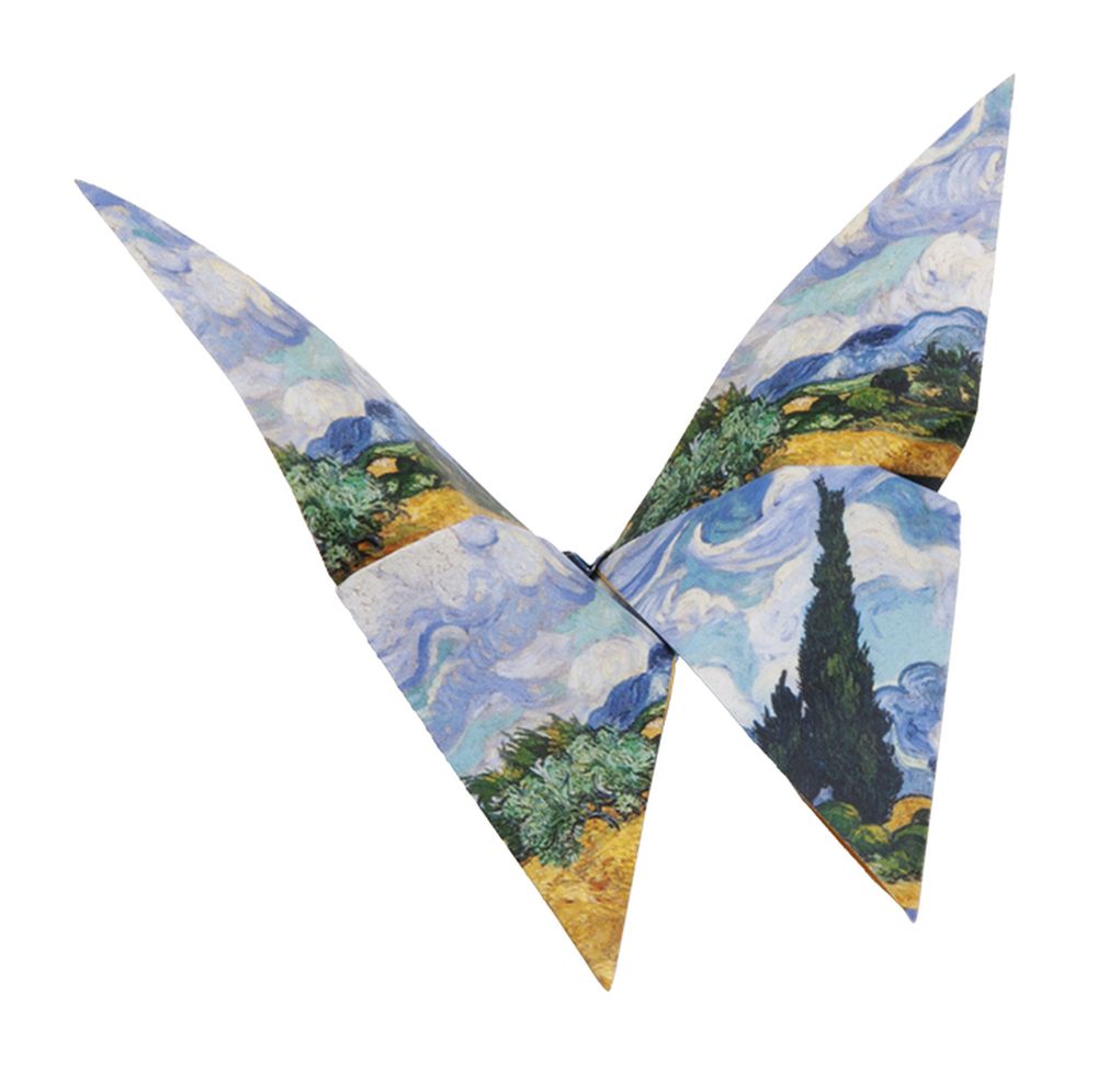 Art Origami, Van Gogh, Fjärilar, Svårighetsgrad: Easy - 3