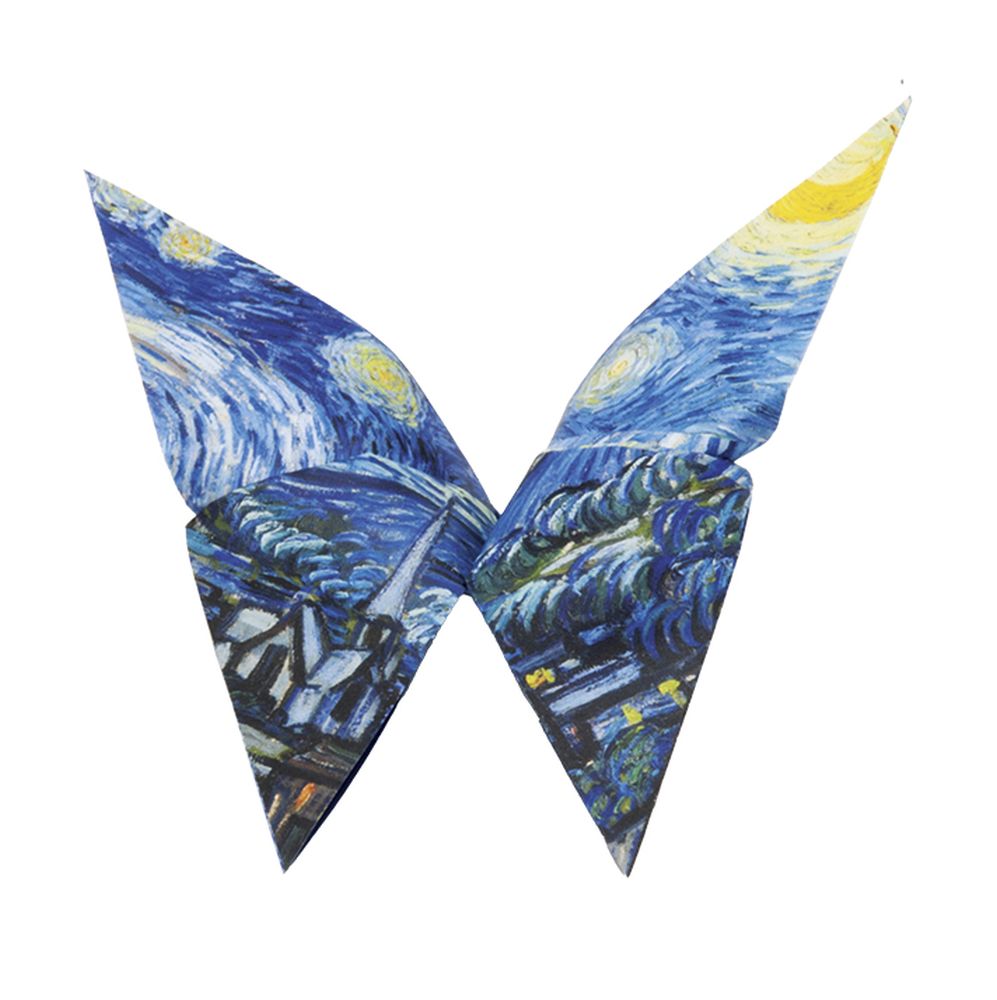 Art Origami, Van Gogh, Fjärilar, Svårighetsgrad: Easy - 4