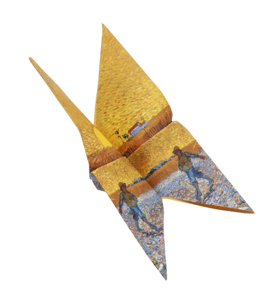 Art Origami, Van Gogh, Fjärilar, Svårighetsgrad: Easy - 5