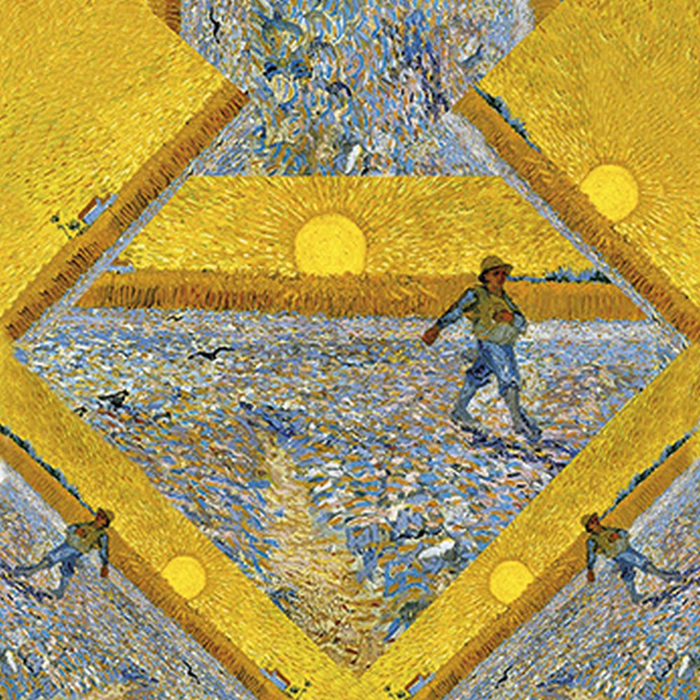 Art Origami, Van Gogh, Fjärilar, Svårighetsgrad: Easy - 8